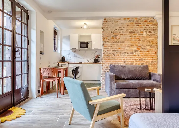 Апартаменты Lili Renove Pour 2 Personnes Proche Du Vieux Marche Руан